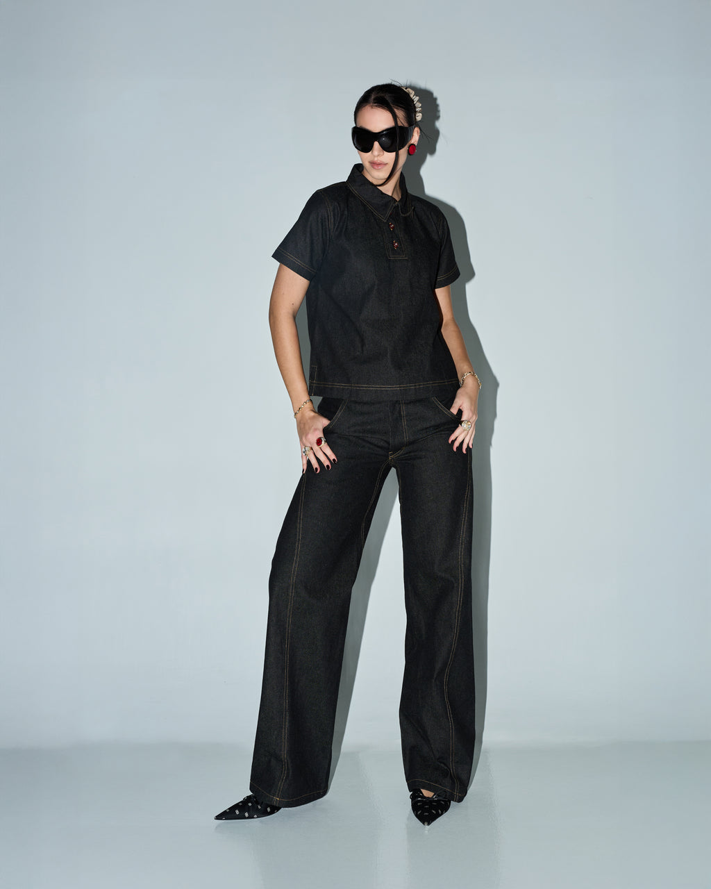 Warda Denim Pant