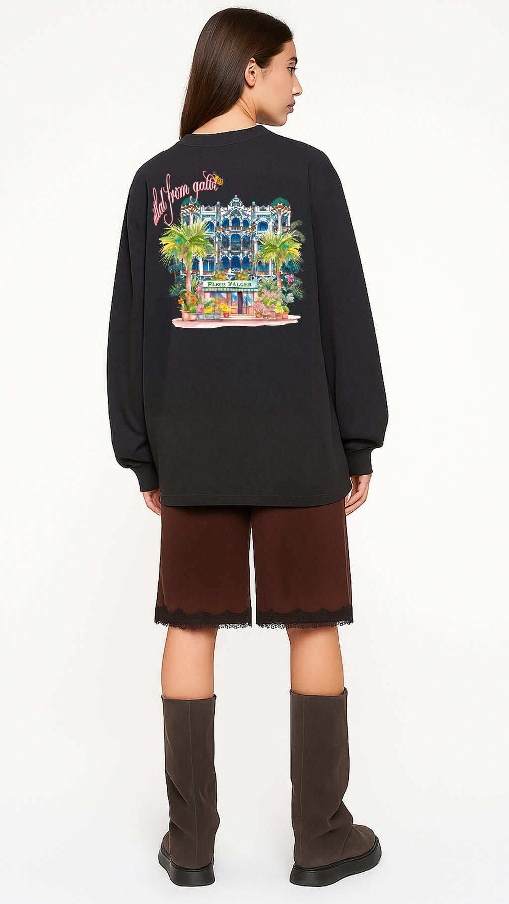 Fleurs d'Alger longsleeve