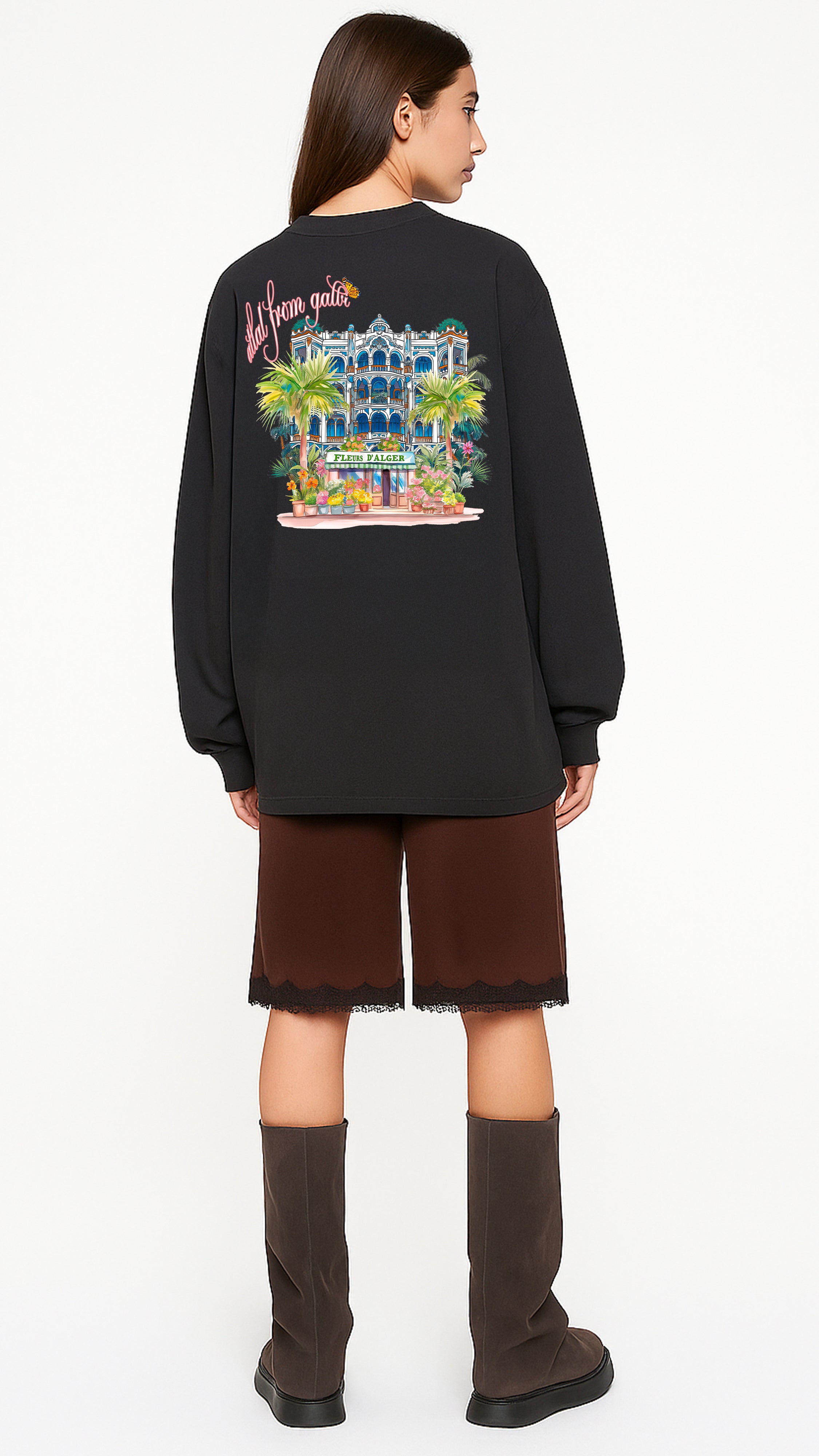 Fleurs d'Alger longsleeve