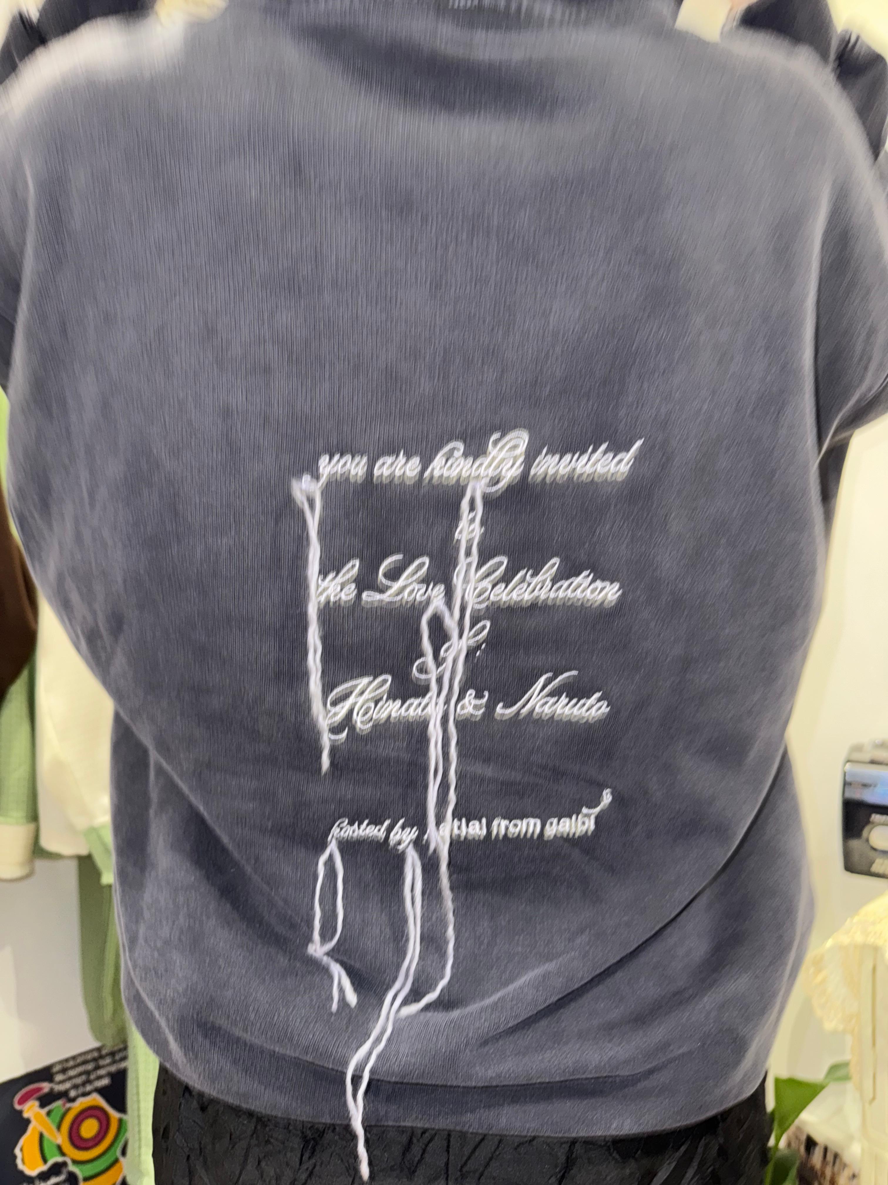 "LOVE CELEBRATION" RHINESTONES HOODIE