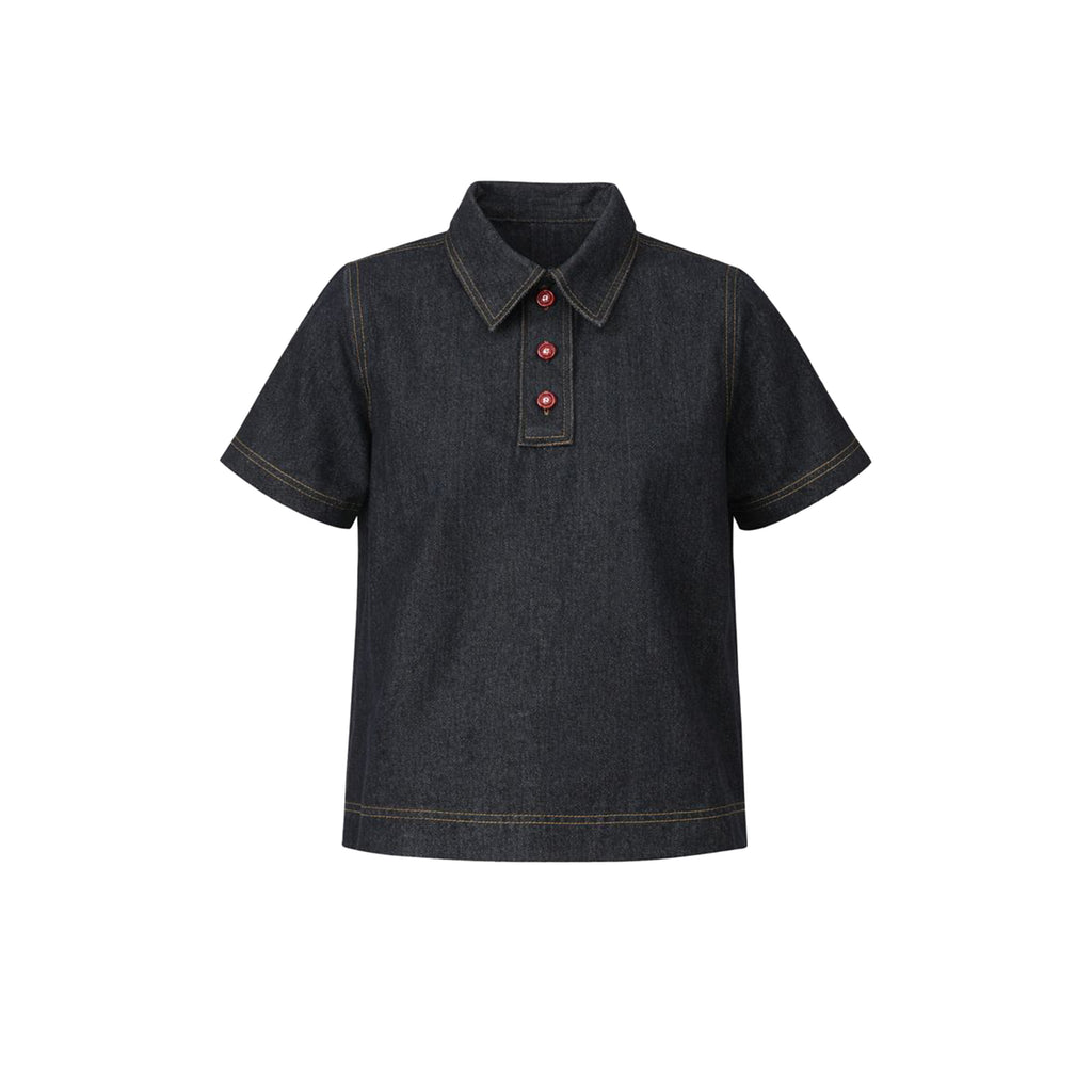 Warda Denim Polo