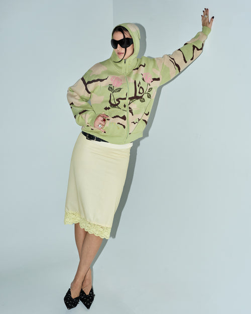 LILI CAMO ROSES KNIT
