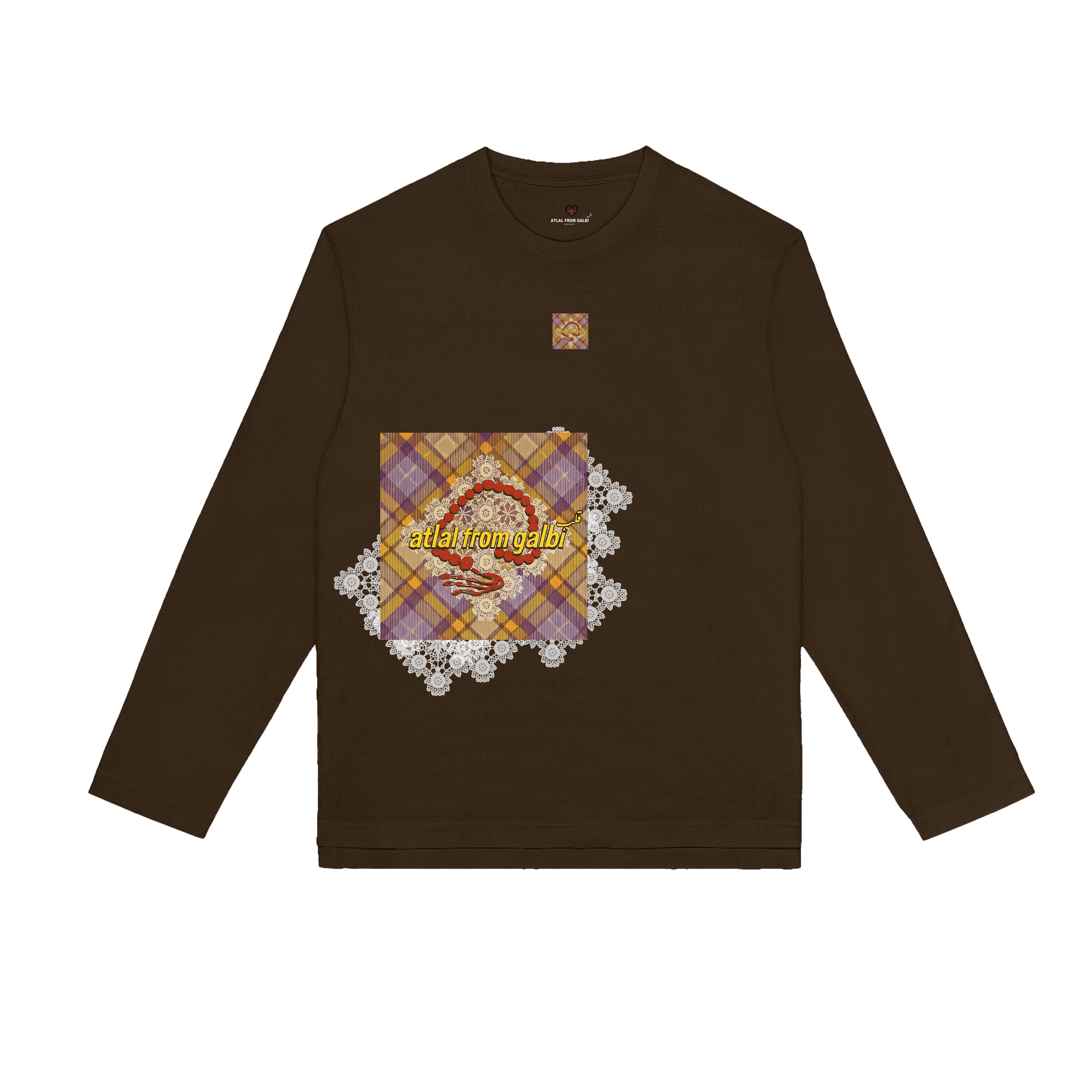 TARTAN LOGO LONGSLEEVE