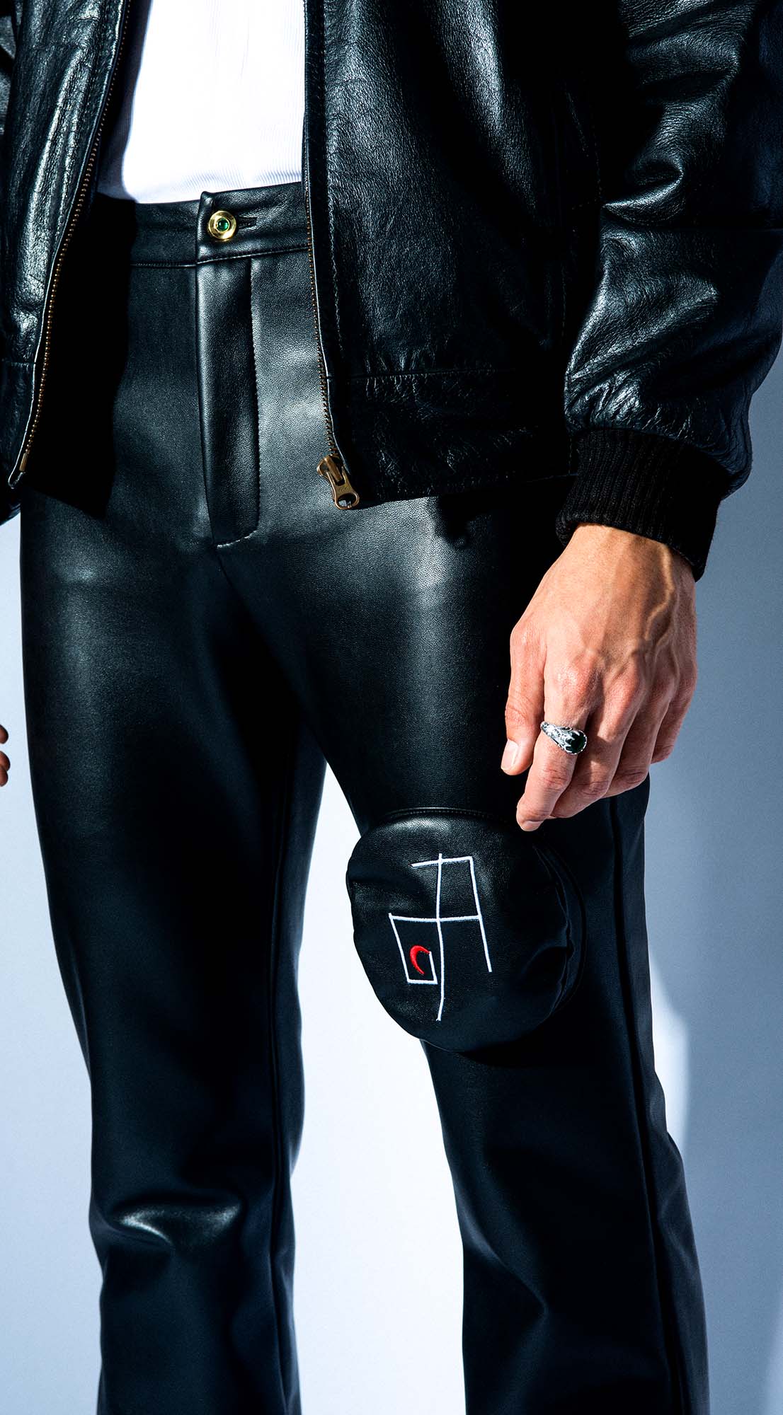 Leather MoonPocket Pant (Vegan)